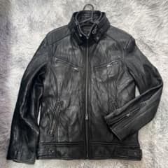 【定価：36,300円】革ジャン　ラムレザー(羊皮) Lサイズ　JackRoseのサムネイル