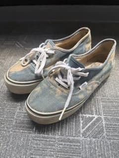 VANS 厚底　デニムブリーチ　キャンバス 25cmのサムネイル