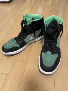NIKE Air ZOOM Jordan1High スニーカー ブラックグリーンのサムネイル