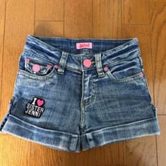 JENNI デニムショートパンツ　130㎝　画像追加のサムネイル