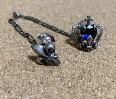 【PATRICK COX】ラペルピン　石付き　シルバーアクセのサムネイル