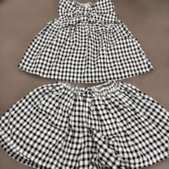 セットアップ　女の子　120cmのサムネイル