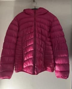 00s Old UNIQLO pink down jacket モンベル似 - メルカリ