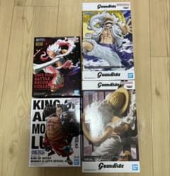 ワンピース ルフィ ギア5 フィギュア 4点セット