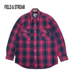 90s FIELD & STREAM オンブレ チェック ベビー ネルシャツ M - メルカリ