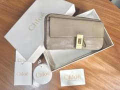 Chloé Chloe クロエ 長財布 3P0780-944 グレー 箱ありのサムネイル