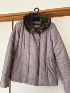 ピンクベージュ　ジャンパー　LAURA ASHLEYのサムネイル