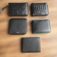 メンズ 二つ折り財布 5点まとめ売りのサムネイル