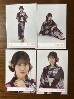 櫻坂46 向井純葉　2025年浴衣直筆　ヒキ ☆直筆サイン 櫻坂46 向井純葉 2025年 浴衣 生写真 ヨリ 櫻坂46 向井純