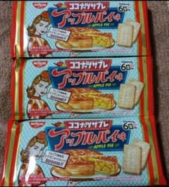 日清シスコ ココナッツサブレ アップルパイ味 3袋セットのサムネイル