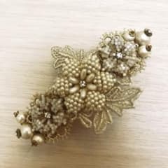 Les Bijoux de Naomi♡フラワービジュー・バレッタ(kiska)のサムネイル