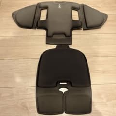 ビッケ　bikke フロントチャイルドシート　クッション　ブリヂストン　グレーのサムネイル