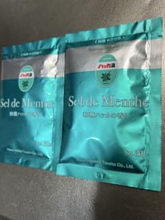 Sel de Menthe 和種ハッカバスソルト 30g 入浴剤　バスソルトのサムネイル