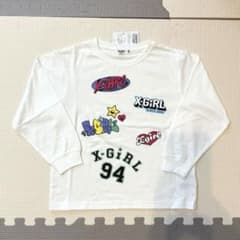 福袋2026 トップス x-girl stages 長T 長袖カットソー 120