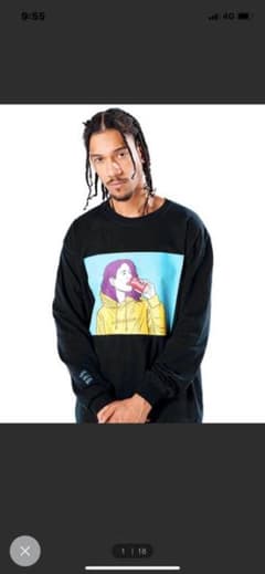 ラファイエット コラボ イラスト ガールズ ロングスリーブ 長袖 Tシャツのサムネイル