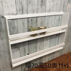 ウォールシェルフ 棚 幅70cm 杉板 - メルカリ