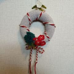 【ハンドメイド】お正月リース