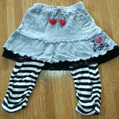 サーシア様専用　I ♡Papaスカッツ95センチのサムネイル