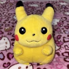 タグ TOMY ピカチュウ ぬいぐるみ ポケモン 初期 平成 当時物 希少