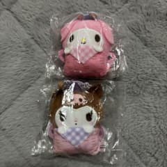 サンリオキャラクターズ ガチャ バスケットおくるみマスコットのサムネイル