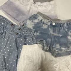 24★ショートパンツ４枚set/150cmのサムネイル