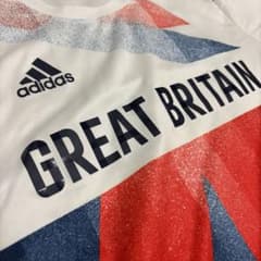 稀少　adidas（アディダス）　イギリス代表　公式ウェア　2XO（4L）
