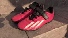 adidas サッカーシューズ ピンク　21センチのサムネイル
