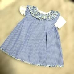 新品SENSE OF WONDER リバティフリルワンピースセット 70-80 - メルカリ