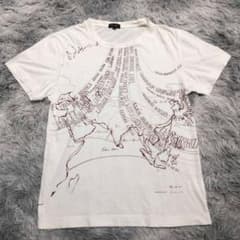 ポールスミスコレクション 地図総柄 Tシャツ 白 M アーカイブのサムネイル