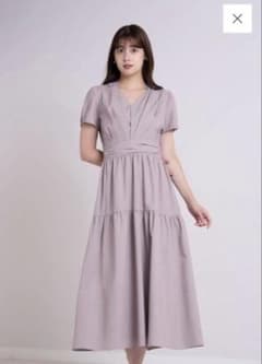 【herlipto】新品 Tucked Gathered Shirt Dressのサムネイル