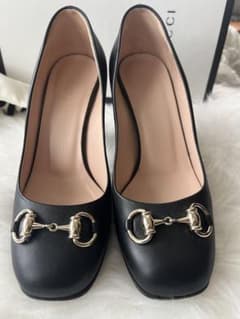 GUCCI ブラック ハイヒール パンプスのサムネイル