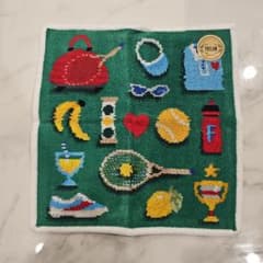 フェイラー　スポーツモチーフ タオルハンカチ 約25cmのサムネイル