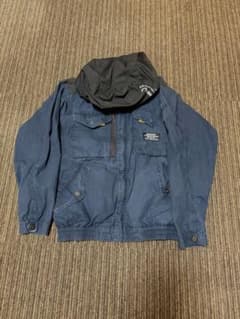 BURTLE AIRCRAFT 空調服 長袖 フード付き ネイビー Sサイズ - メルカリ