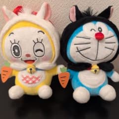 ドラえもんとドラミちゃん 干支ぬいぐるみセット