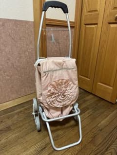 ショッピングカート シルバーカー ピンク 花柄 ショッピングカート シルバーカー ピンク 花柄 - メルカリ