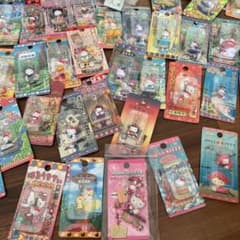 ご当地限定　キティちゃんレトロ　ファスナーマスコットのサムネイル