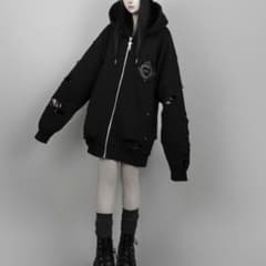 正規品 Dimmoire ディムモアール 魔道士パーカー ブラック - メルカリ