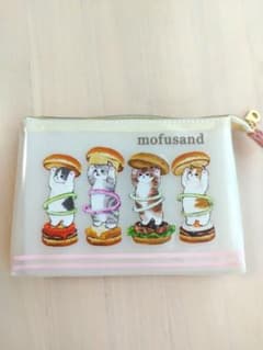 Thumbnail of モフサンド 3ポケット ポーチ コスメポーチ  小物入れ mofusand