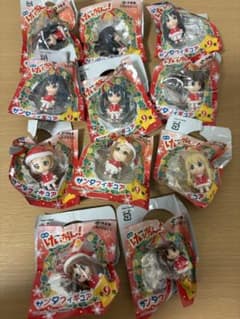 映画 けいおん サンタフィギュア 7種 11個セット 伊藤園 非売品 新品