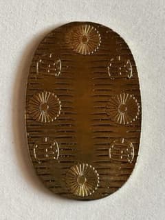 菊宝小判金 24KGP 寛永年間 小判 古銭 レプリカ アンティーク レトロ