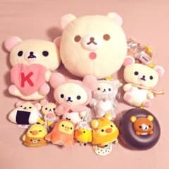 サンエックス San-X コリラックマ キイロイトリ ぬいぐるみ 雑貨