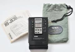 AIWA HS-JX30 ジャンク AIWA HS-JX30 カセットプレーヤー 取扱説明書付き - メルカリ