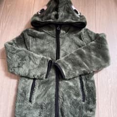 H&M 恐竜フリースパーカー　98〜104cmのサムネイル