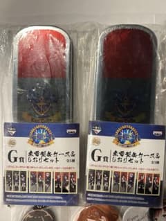 제일 복권함 이것 제3차 작전 항모 기동 부대 견참 어뢰형 캔 케이스&북마크 세트 G상