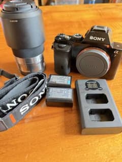 SONY α7 本体 レンズ バッテリー 充電器セット - メルカリ