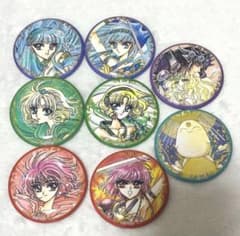 CLAMP展 魔法騎士レイアース 缶バッジ ホログラム クランプ コンプ