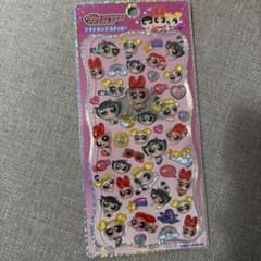 パワーパフガールズ プチドロップステッカー シールのサムネイル
