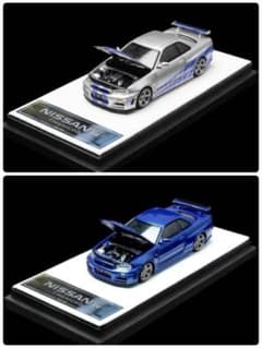 希少timemicro ワイルドスピードr34GTR日本未発売世界699台限定 希少timemicro ワイルドスピードr34GTR日本未発売世界699台限定