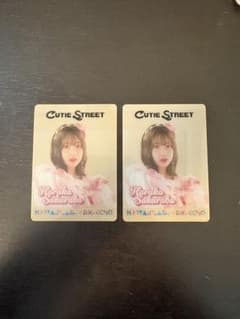 CUTIE STREET 桜庭遥花 クリアカードのサムネイル