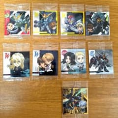 機動戦士ガンダム ウエハースシール　まとめ売り9枚のサムネイル